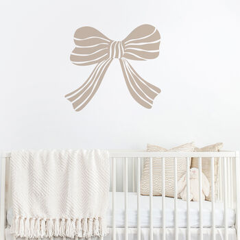 Large Bow Wall Sticker, 2 of 5