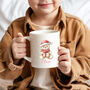 Personalised Teddy Bear Christmas Mug, thumbnail 1 of 2