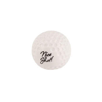Set Of Three Golf Ball Shot Glasses 'Nice Shot' | Gift Boxed | Golf Enthusiast | Golf Gift, 3 of 5