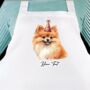 Dog Birthday Party Hat Personalised Chef Apron, thumbnail 11 of 12