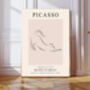 Picasso Set Of Two Pink Cat And Dog Art Prints, thumbnail 3 of 4