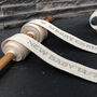 Personalised Vintage Printed Linen Ribbon, thumbnail 2 of 4