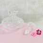 Vintage Decorative Crystal Cut Glass Perfume Bottle ~ 34, thumbnail 6 of 7