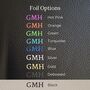 Personalised Monogram Leather Notebook, thumbnail 5 of 8