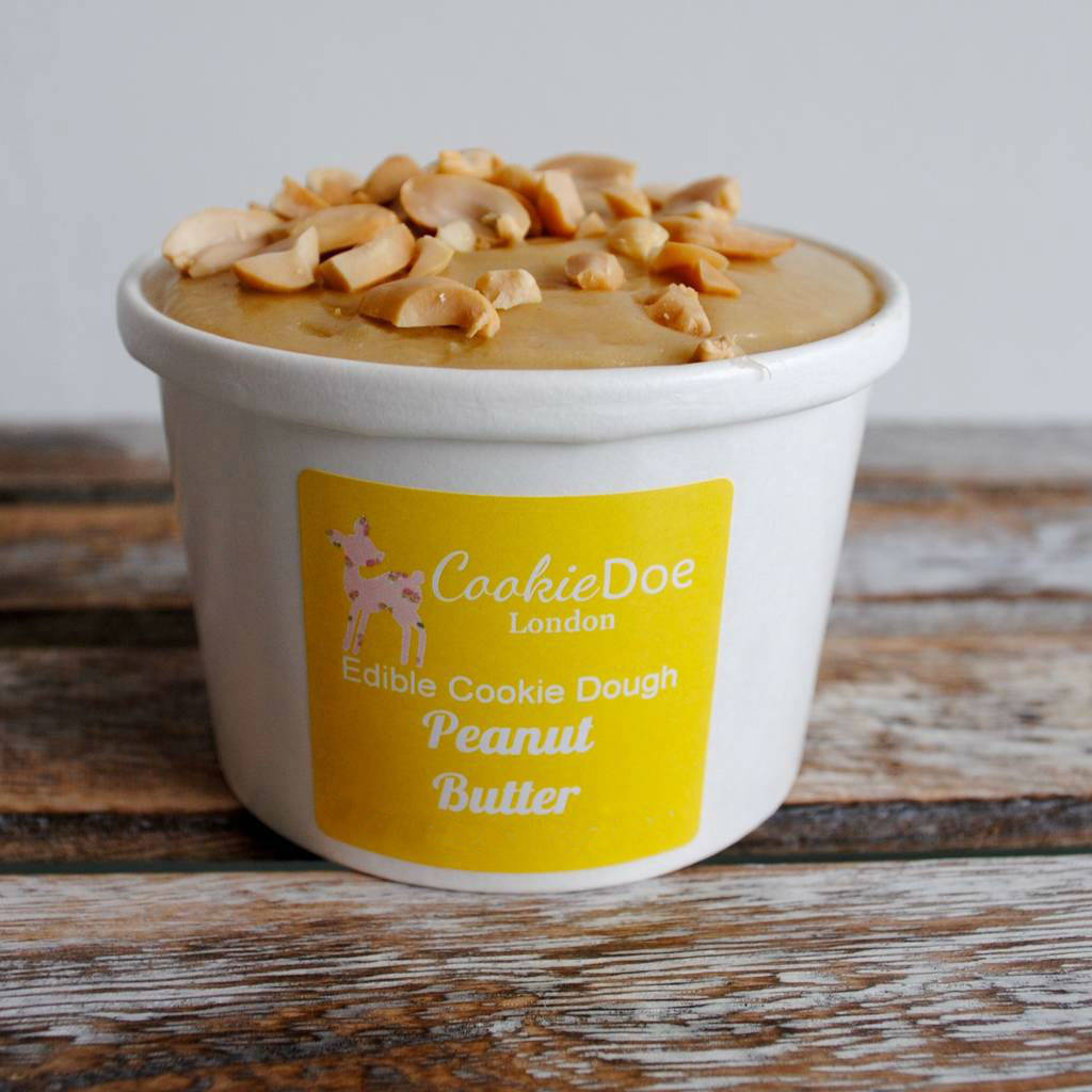 Four X Peanut Butter Edible Cookie Dough Tub, 1 of 2