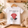 Personalised Football Father’s Day T Shirt, thumbnail 1 of 8
