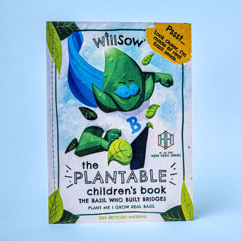 Personalised Plantable Basil Children's Story Book, 4 of 6