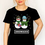 Ladies Oasis Christmas T Shirt, thumbnail 1 of 3