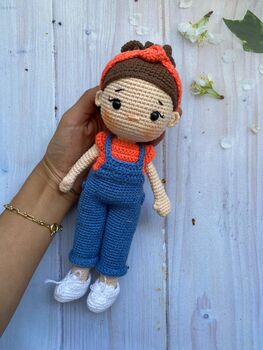 Ms. Rachel Doll, Handmade Toys For Kids, 6 of 8