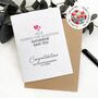 Personalised Engagement Congratulations Card, Wedding Proposal, thumbnail 1 of 3