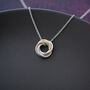 50th Gold And Silver Necklace, thumbnail 4 of 7