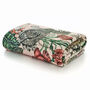 Luxury Out Of Time Fleece Supersoft Textured Throw, thumbnail 2 of 3