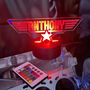 Top Gun Themed LED Neon Changing Night Light, thumbnail 1 of 3