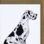 Illustrated Great Dane Blank Card, thumbnail 2 of 2