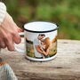 Personalised Enamel Photo Mug, thumbnail 1 of 5