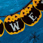 Pumpkins Any Message Acrylic Indoor Outdoor Bunting, thumbnail 2 of 2