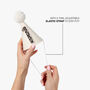 Custom Age Or Letter Dove Grey Party Hat, thumbnail 3 of 5