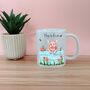 Hogs And Kisses Pig Mug | Personalised Pig Cup, thumbnail 5 of 5