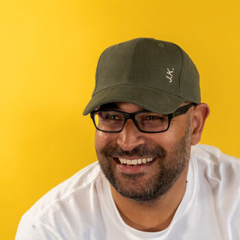 Personalised Classic Initials Cap, 3 of 6