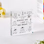 Personalised Teacher Gift Acrylic Plaque, thumbnail 2 of 4