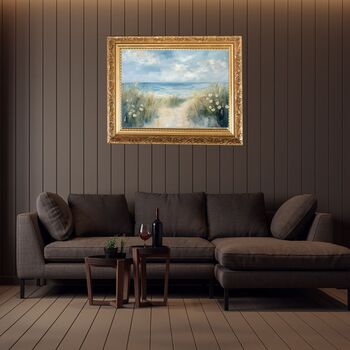A4 Art Print | Coastal Wall Art | Calm Home Decor For Seaside Interiors, 5 of 12