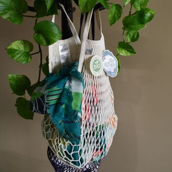 French Cotton Net Shopping Bag – Natural, 2 of 5