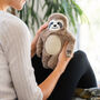 Huggable Heatable Lazy Sloth, thumbnail 5 of 6