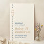 Muted Travel Wedding Welcome Sign, thumbnail 1 of 3