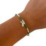 Celtic Football Club Fan Bead Bracelet With Charms, thumbnail 1 of 2