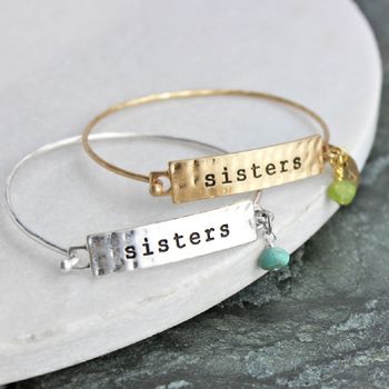 Personalised Sisters Friendship Bracelet, 3 of 8
