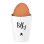 Personalised Easter Star Name Ceramic Egg Cup, thumbnail 4 of 4