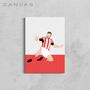 Lee Cattermole Sunderland Football Canvas, thumbnail 1 of 2