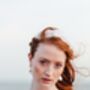 Chiara Asymmetrical Teardrop Pearl Earrings, thumbnail 4 of 4