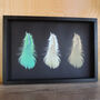 Three Feathers Silkscreen Print, thumbnail 3 of 10