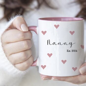 Personalised Nanny Mug For Mother's Day, 4 of 4