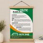 Personalised 18th Birthday Print 'Lifetime Of Support' Gift For Football Fan 50 Clubs Available, thumbnail 3 of 12