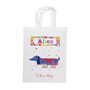 Personalised I Love Dogs Fabric Party Bag, thumbnail 6 of 6