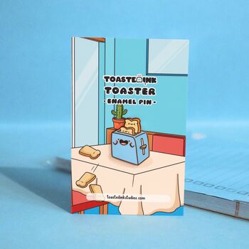 Toaster Enamel Pin | Cute Pin Badges, 5 of 5