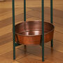 Copper Free Standing Planter Bucket, thumbnail 7 of 10