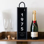 Personalised Birth Year Bottle Box, thumbnail 4 of 12