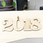 Personalised 2022 1st Anniversary Year Card, thumbnail 4 of 8
