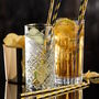 Long Glass Highball With Gold Rim, thumbnail 1 of 2
