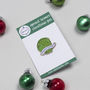 Sprout Lovers Christmas Enamel Pin Badge, thumbnail 1 of 3