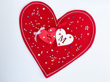 Heart Shaped Lego® Compatible Decoration, 4 of 5