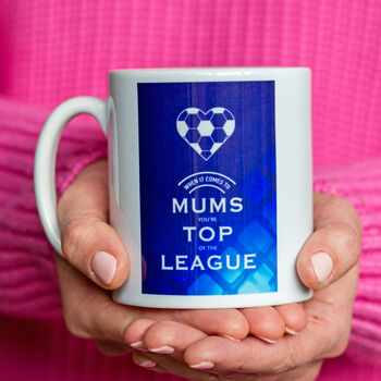 'Top Of The League' Mug For Mum, 3 of 3
