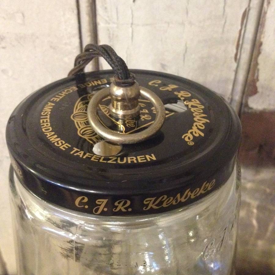 Recycled Pickle Jar Light By Nest Living