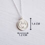 Zodiac Star Sign Necklace, thumbnail 4 of 9