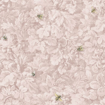 Busy Bee Blush Wallpaper, 4 of 4