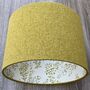 Yellow Tree Print Double Sided Lampshades, thumbnail 4 of 10