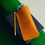 Handmade Leather Simple Glasses Case, thumbnail 3 of 6